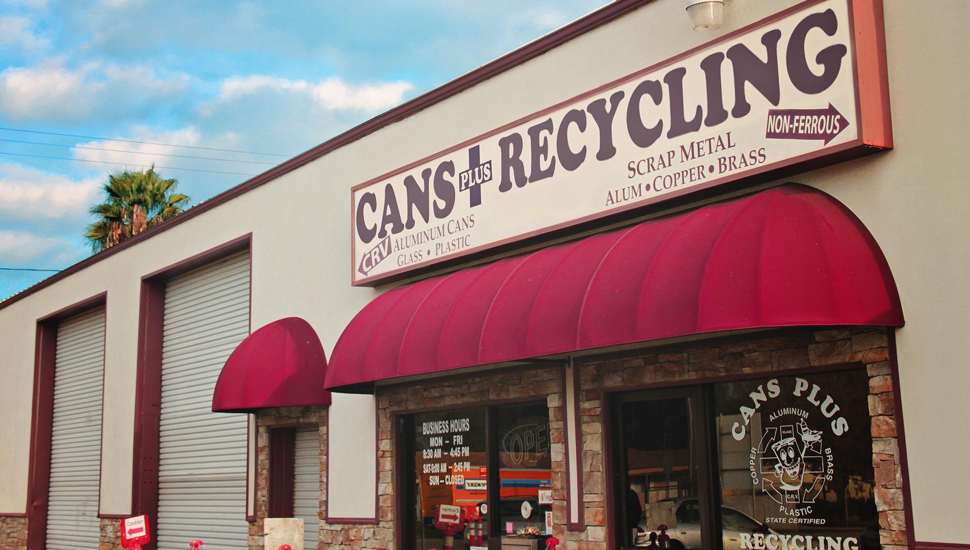 Recycling Center Cans Plus Recycling 951 245 1178